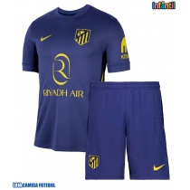 Camisa de Futebol Atletico Madrid Marcos Llorente #14 Equipamento Secundário Infantil 2025-26 Manga Curta (+ Calças curtas)